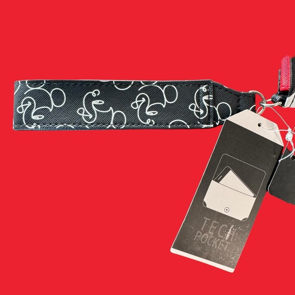 Bioworld Disney Mickey Mouse Wristlet Tech Wallet - Picture 12 of 15